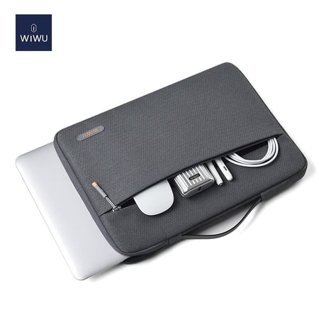 حقيبة Pilot Laptop Sleeve للآيباد وللابتوب (WiWU) رمادي - ويوو