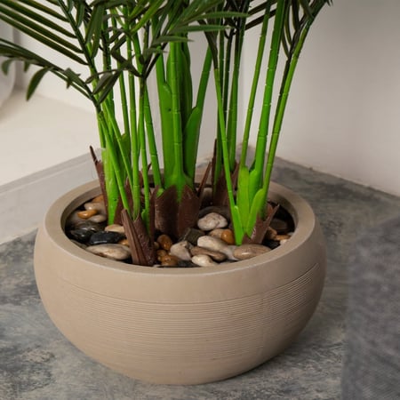 شجرة يوكا صناعي مع حوض بيج دائري ارتفاع 1.50م