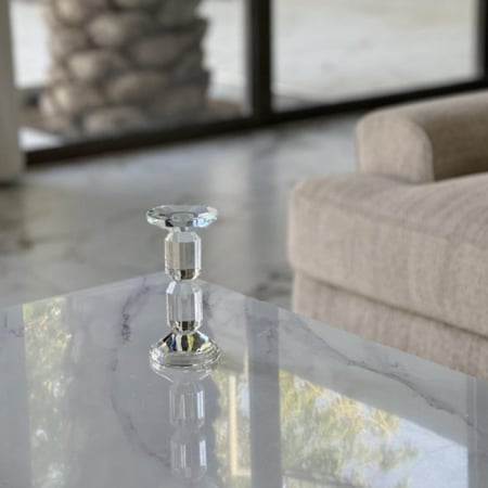 حامل شمع كريستال