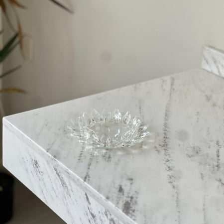 حامل شمع كريستال