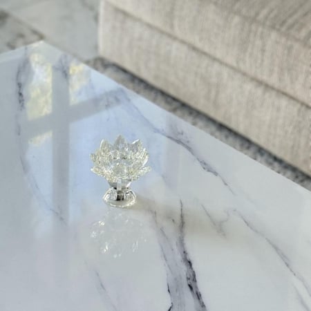 حامل شمع كريستال