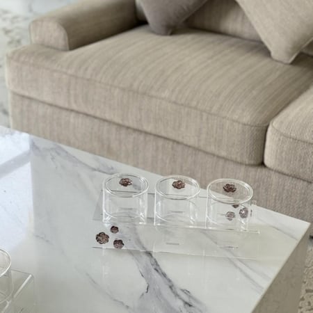 طقم علب اكريلك