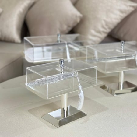 تقديمة مميزة بغطاء اكريلك