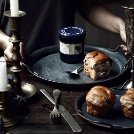 صحن تقديم حديد