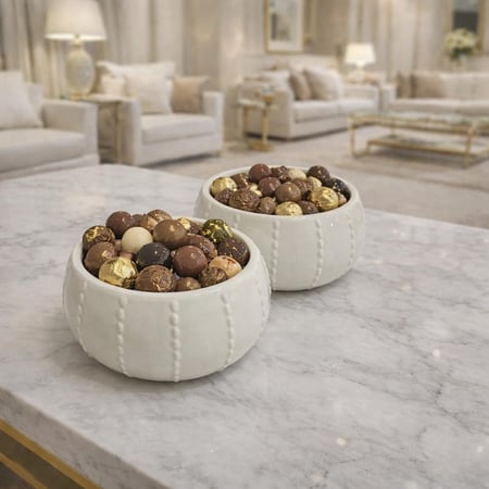 تقديمة سيراميك بنقشة مميزة