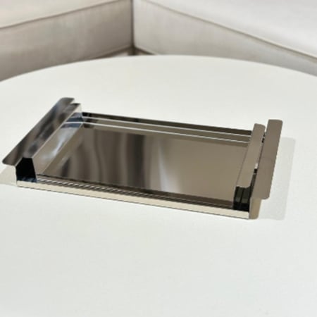 صينية تقديم معدن مميزة