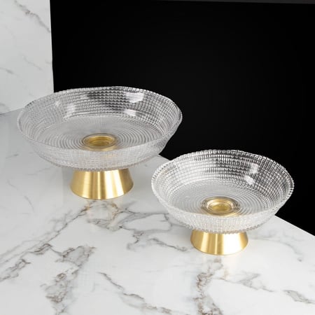 تقديمة زجاجية