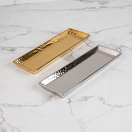 صحن تقديمة مستطيلة