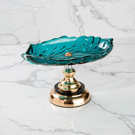 تقديمة زجاجيه انيقه