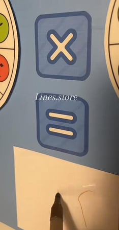 عمل عجلة جدول الضرب