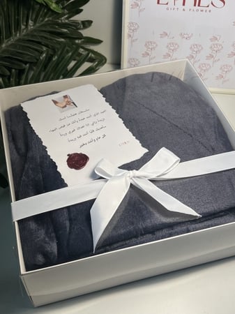 بوكس بطانيه + رسالة