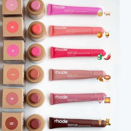 بلشر + قلوس رود - Rhode Blusher + Lip Gloss