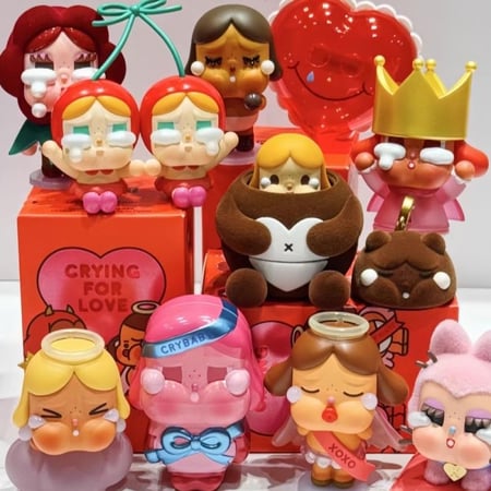 فيقرز كراي بيبي كراينق فور لوف بوب مارت - Crying For Love Figures Popmart