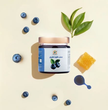 عسل التوت الأزرق