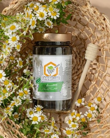 نصف كيلو عسل غابة السوداء من متجر عسل أبو نايف