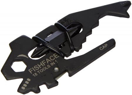 عدة مدمجة True Utility Fishface 18 in1