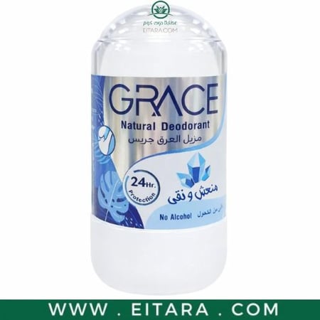 غريس ستيك مزيل عرق كريستال طبيعي للرجال والنساء 70 غرام
