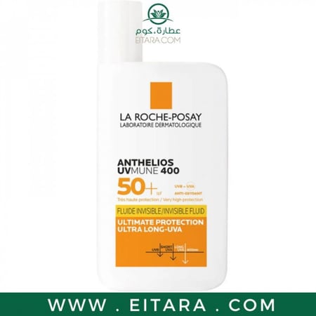 واقي شمس انثيليوس يوفي ميون 400 سائل بعامل حماية +50 من لاروش بوزاي 50مل