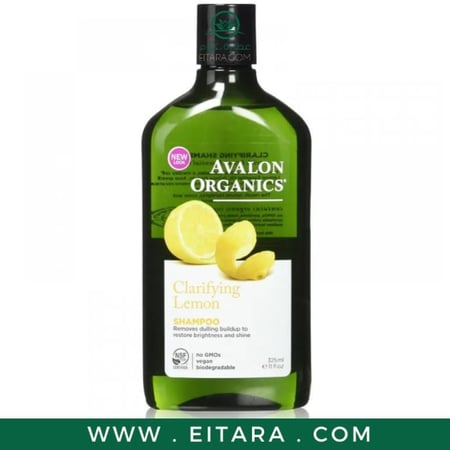 افالون اورجانيكس شامبو الليمون للشعر 325 مل