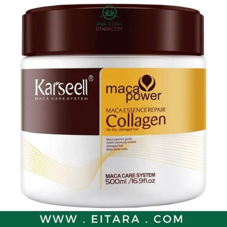 قناع الشعر بالكولاجين من كارسيل بخلاصة الماكا 500 مل (الأصلي )