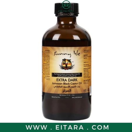 زيت الخروع الأسود الجامايكي الأصلي من صني آيل 6 أونصة