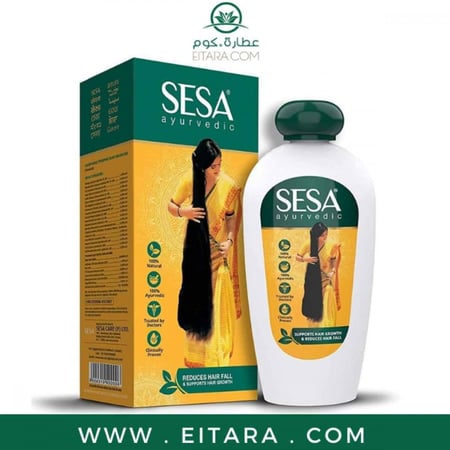 زيت سيسا الهندي لتطويل وتكثيف ومنع تساقط شعرك للكبار والأطفال 100مل