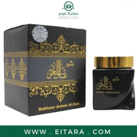 عاشق العود بخور الأسود الأصلي من الماسة للعطور