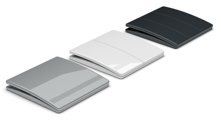 مفتاح اضاءة  لاسلكي - زر ثلاثي