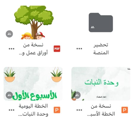 حقيبة وحدة النبات ٣ أسابيع