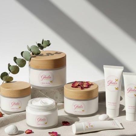 عرض دورة الكريمات + الشعر الأولى+المقشرات مجاناً