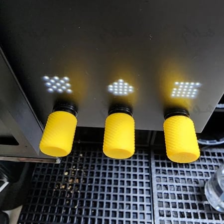 ازره ملونة اكسبلوم استديو | colorful button