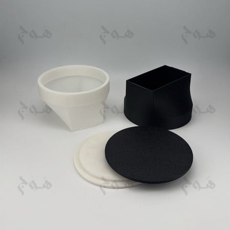 منظم تدفق القهوة دائري | Circular Hopper