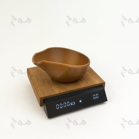 وعاء وزن القهوة - الشكل البيضاوي