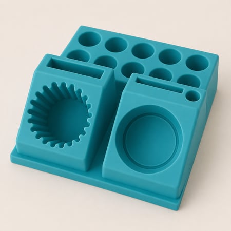 منظم مكتبي لتنظيم أدوات xBloom نسخة الانابيب