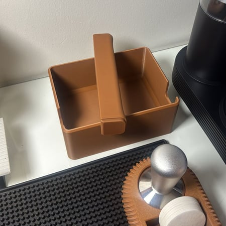 محطة تنظيف البورتافلتر Knock Box