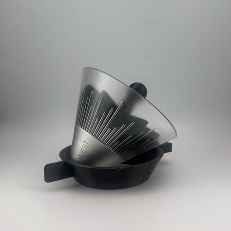 قمع كوديكس ويست متوافق اكسبلوم استديو + حامل + نوقوشيتور | Codex West dripper for xbloom studio