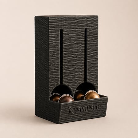 منظم كبسولات نسبريسو مزدوج متوافق مع أوريجنال وفيرتو