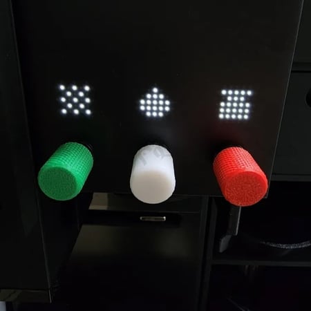 ازره ملونة اكسبلوم استديو | colorful button