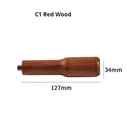 مقبض طويل بورتافلتر | بلاستيك صلب بني