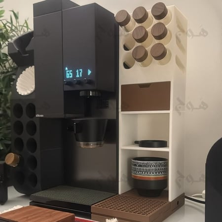 برج منظم لألة الإكس بلوم نسخة أنابيب تخزين القهوة