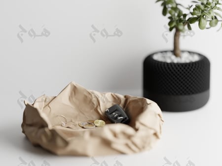 حافظ الأغراض |ورقة| - Crinkle Tray