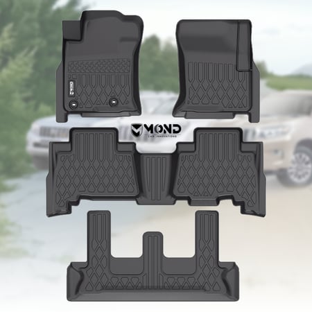 دعاسات تويوتا برادو - 2009-2024 - Toyota Landcruiser Prado Mats