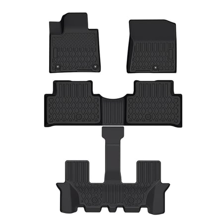 دعاسات كيا سورينتو (بنزين فقط وليست هايبرد) - 2021-2025 - Kia Sorento Mats (gasoline only not Hybrid)
