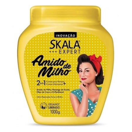 سكالا اكسبرت كريم الشعر اميدو دي ميلهو مرطب بخلاصة نشأ الذرة 1000 جرام
