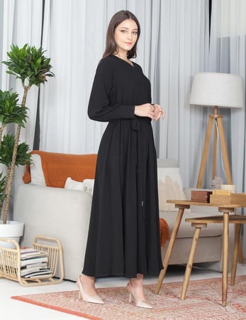 عباية كلوش  كريب أمواج