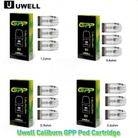 بودات GPP يوويل كاليبرن G3 و G4 Uwell Caliburn GPP Pod