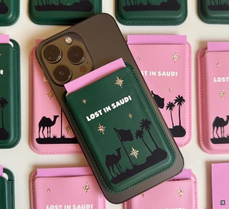 حافظة مغناطيسية للجوال مع الطباعة