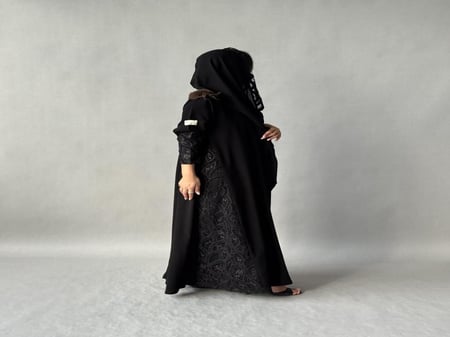 عـبـايـة تُل من الجهتين 106#