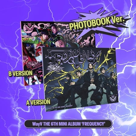 WayV - 6th Mini Album FREQUENCY (Photobook Ver) (Random Ver)