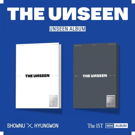 MONSTA X SHOWNU X HYUNGWON - The 1st Mini Album THE UNSEEN (Limited Edition) (Random Ver)
